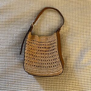 Mango straw bag